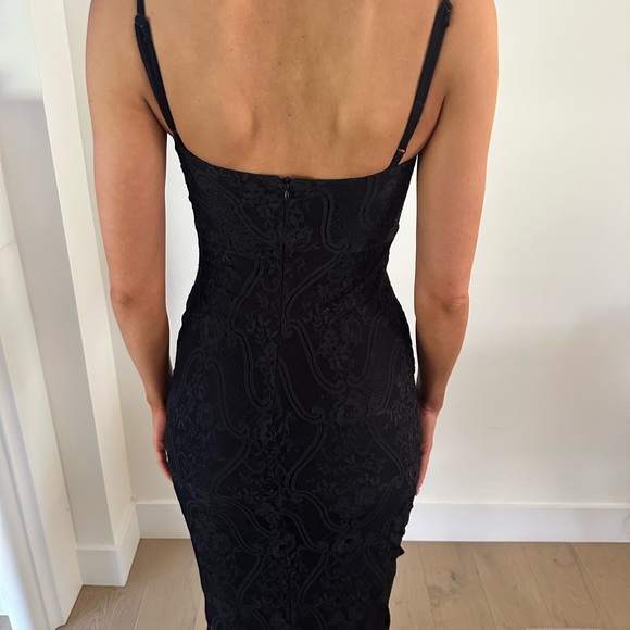 Nookie midi black lace dress - Picture 4 of 4